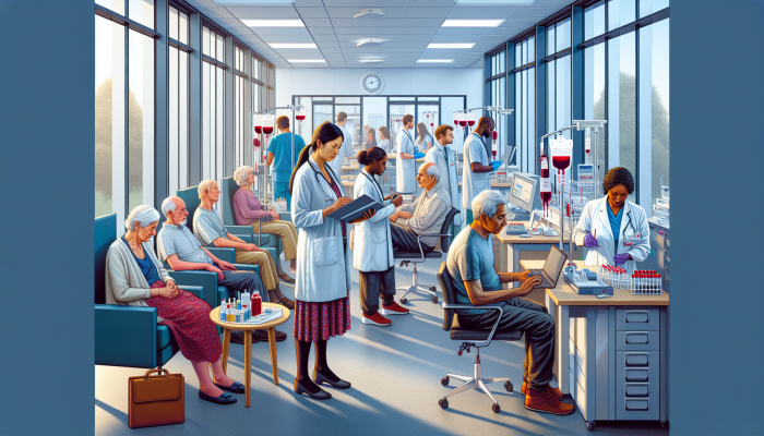 Modern NHS clinic in Bracknell offering liver blood tests, showcasing inclusivity and care.