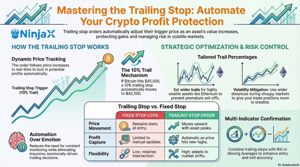 Trailing Stop for Optimal Trading