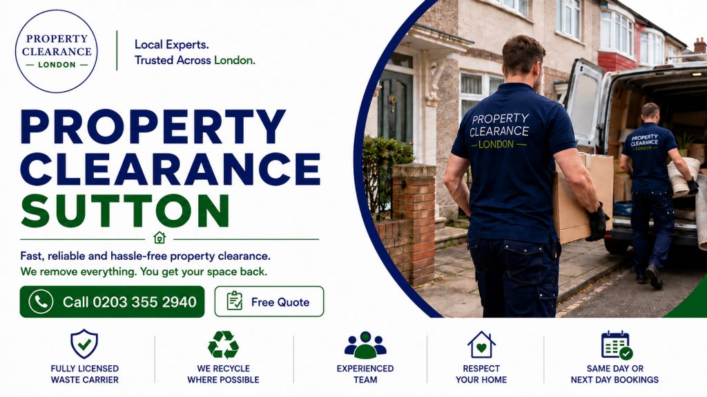 Property Clearance Services by Sutton’s Trusted Experts