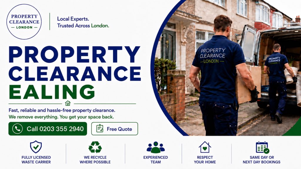 Property Clearance Services in Ealing: Your Trusted Local Support