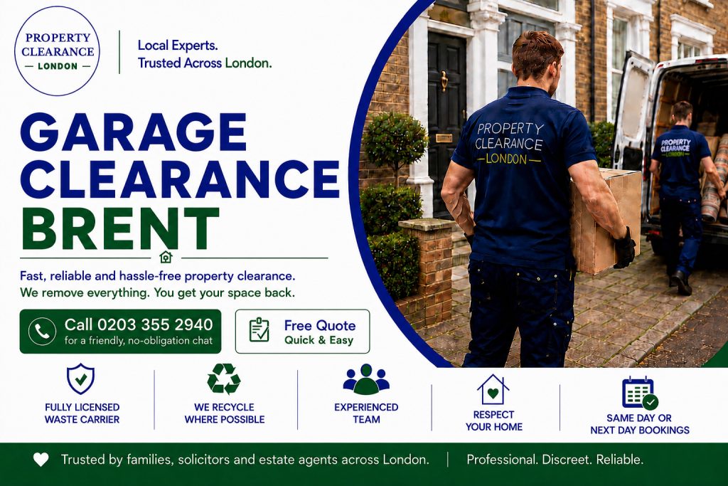 Garage Clearance Services in Brent: Reliable and Efficient Solutions